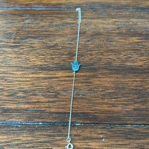 New in Box Sterling Silver Hamsa Bracelet